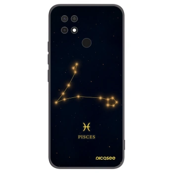 Picasee silikónový čierny obal pre Xiaomi Redmi 10C - PISCES