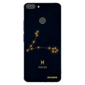 Picasee silikónový prehľadný obal pre Huawei P Smart - PISCES