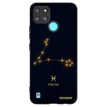 Picasee silikónový čierny obal pre Realme C21Y - PISCES