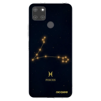 Picasee silikónový prehľadný obal pre Realme C21Y - PISCES