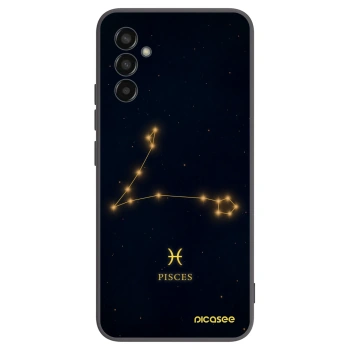 Picasee silikónový čierny obal pre Samsung Galaxy M13 M135F - PISCES