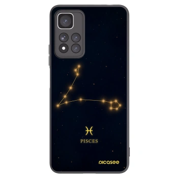 Picasee silikónový čierny obal pre Xiaomi Redmi Note 11 Pro+ 5G - PISCES