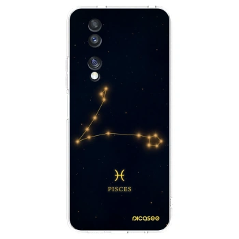Picasee silikónový prehľadný obal pre Honor 70 - PISCES