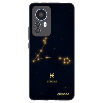 Picasee silikónový čierny obal pre Xiaomi 12T - PISCES