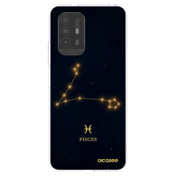 Picasee silikónový prehľadný obal pre OPPO A94 5G - PISCES