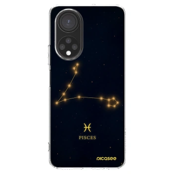 Picasee silikónový prehľadný obal pre Honor X7 - PISCES