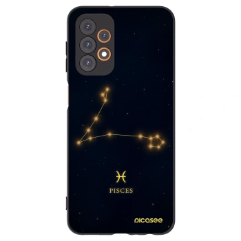 Picasee silikónový čierny obal pre Samsung Galaxy A23 A235F 4G - PISCES