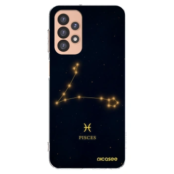 Picasee silikónový prehľadný obal pre Samsung Galaxy A23 A236B 5G - PISCES