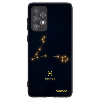 Picasee silikónový čierny obal pre Samsung Galaxy A73 5G - PISCES