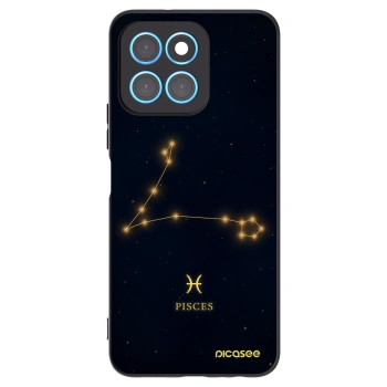Picasee silikónový čierny obal pre Honor X8 5G - PISCES