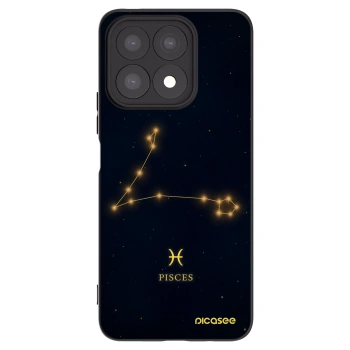 Picasee silikónový čierny obal pre Honor X8a - PISCES