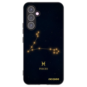 Picasee silikónový čierny obal pre Samsung Galaxy A54 5G A546B - PISCES