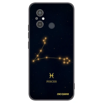 Picasee silikónový čierny obal pre Xiaomi Redmi 12C - PISCES
