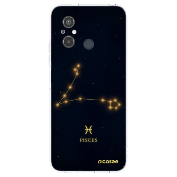Picasee silikónový prehľadný obal pre Xiaomi Redmi 12C - PISCES