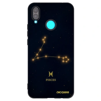 Picasee silikónový čierny obal pre Huawei Nova 3 - PISCES