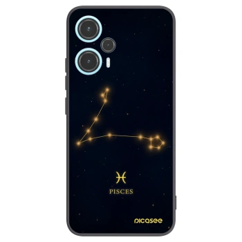 Picasee silikónový čierny obal pre Xiaomi Poco F5 - PISCES