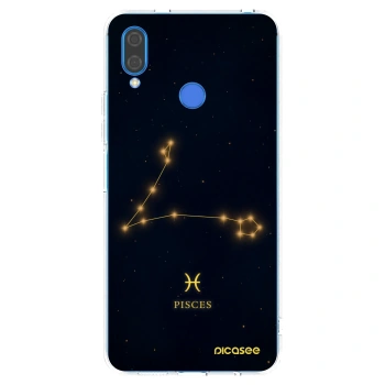 Picasee silikónový prehľadný obal pre Huawei Nova 3 - PISCES