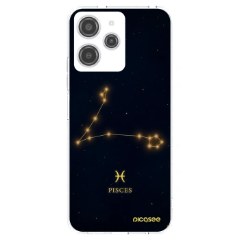 Picasee silikónový prehľadný obal pre Xiaomi Redmi 12 4G - PISCES