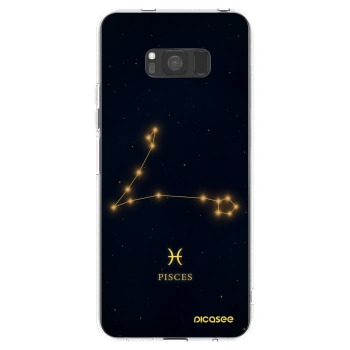 Picasee silikónový prehľadný obal pre Samsung Galaxy S8 G950F - PISCES