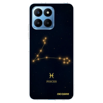 Picasee silikónový prehľadný obal pre Honor 70 Lite - PISCES