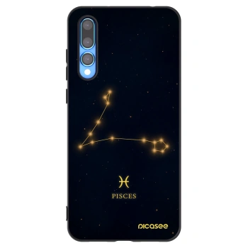 Picasee silikónový čierny obal pre Huawei P20 Pro - PISCES