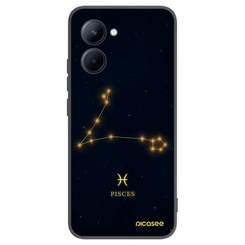 Picasee silikónový čierny obal pre Realme C33 (2023) - PISCES