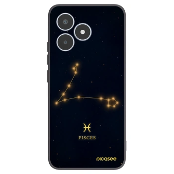 Picasee silikónový čierny obal pre Realme C53 - PISCES