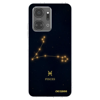 Picasee silikónový prehľadný obal pre Honor X7a - PISCES