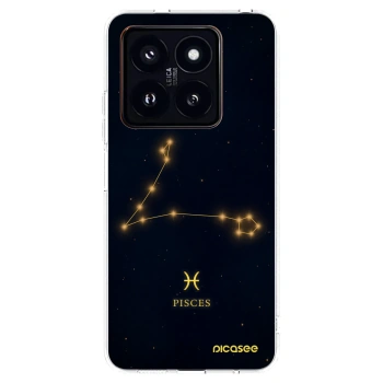 Picasee silikónový prehľadný obal pre Xiaomi 14 Pro - PISCES