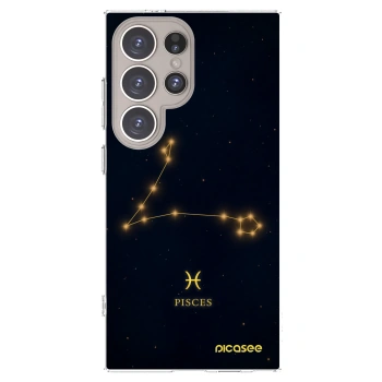 Picasee silikónový prehľadný obal pre Samsung Galaxy S24 Ultra S928B 5G - PISCES