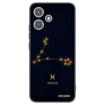 Picasee silikónový čierny obal pre Xiaomi Redmi 12 5G - PISCES