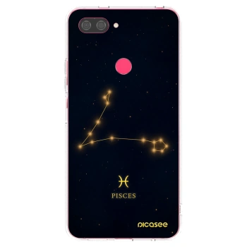 Picasee silikónový prehľadný obal pre Xiaomi Mi 8 Lite - PISCES