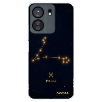 Picasee silikónový prehľadný obal pre Xiaomi Redmi 13C 4G - PISCES