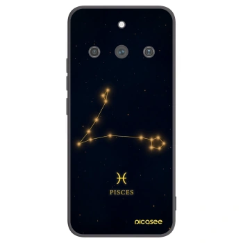Picasee silikónový čierny obal pre Realme 11 Pro+ - PISCES