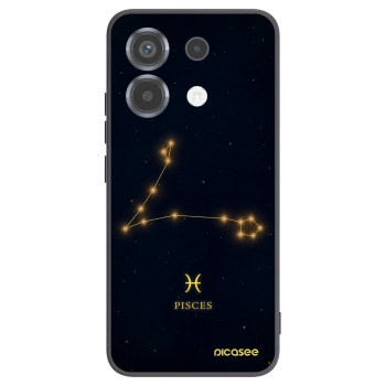 Picasee silikónový čierny obal pre Xiaomi Poco X6 - PISCES