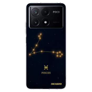 Picasee silikónový prehľadný obal pre Xiaomi Poco X6 Pro - PISCES