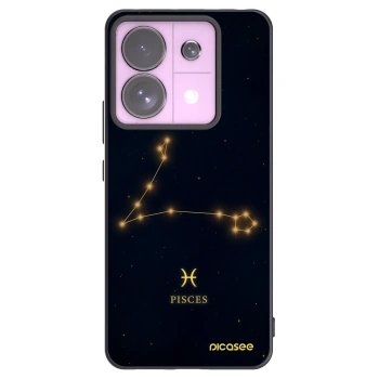 Picasee silikónový čierny obal pre Xiaomi Redmi Note 13 Pro 5G - PISCES