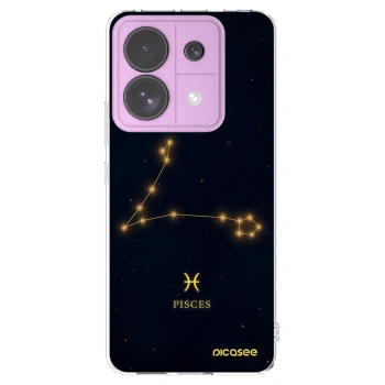 Picasee silikónový prehľadný obal pre Xiaomi Redmi Note 13 Pro 5G - PISCES