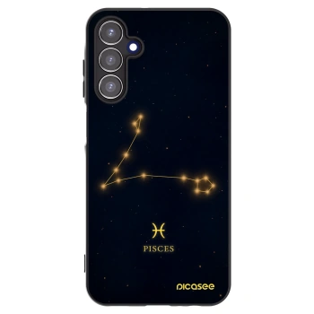 Picasee silikónový čierny obal pre Samsung Galaxy A15 A155F 4G - PISCES