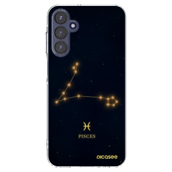 Picasee silikónový prehľadný obal pre Samsung Galaxy A15 A155F 4G - PISCES