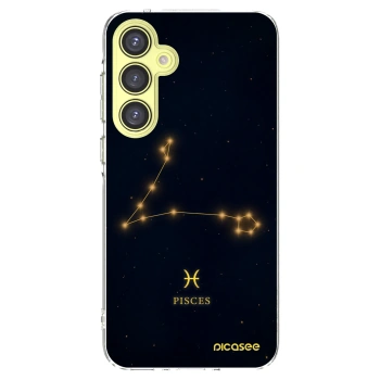 Picasee silikónový prehľadný obal pre Samsung Galaxy A35 5G A356B - PISCES