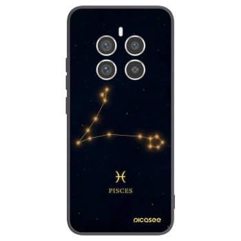 Picasee silikónový čierny obal pre Realme 12 Pro 5G - PISCES