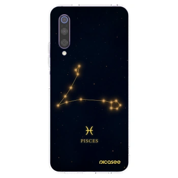 Picasee silikónový prehľadný obal pre Xiaomi Mi 9 - PISCES