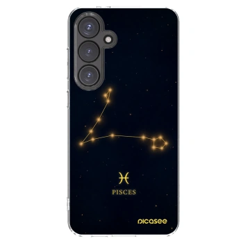 Picasee silikónový prehľadný obal pre Samsung Galaxy S24 FE S721B - PISCES