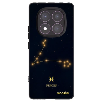 Picasee silikónový čierny obal pre Xiaomi Redmi Note 14 Pro 4G - PISCES