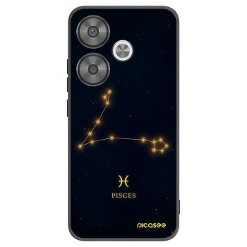 Picasee silikónový čierny obal pre Xiaomi Poco F6 - PISCES