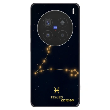 Picasee silikónový čierny obal pre Vivo X200 Pro - PISCES