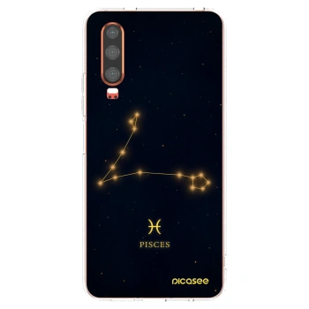 Picasee silikónový prehľadný obal pre Huawei P30 - PISCES