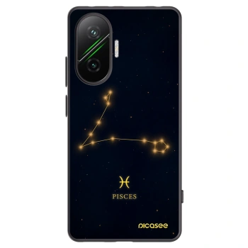 Picasee silikónový čierny obal pre Xiaomi Poco F7 Pro 5G - PISCES