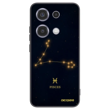Picasee silikónový čierny obal pre Xiaomi Redmi Note 14S - PISCES
